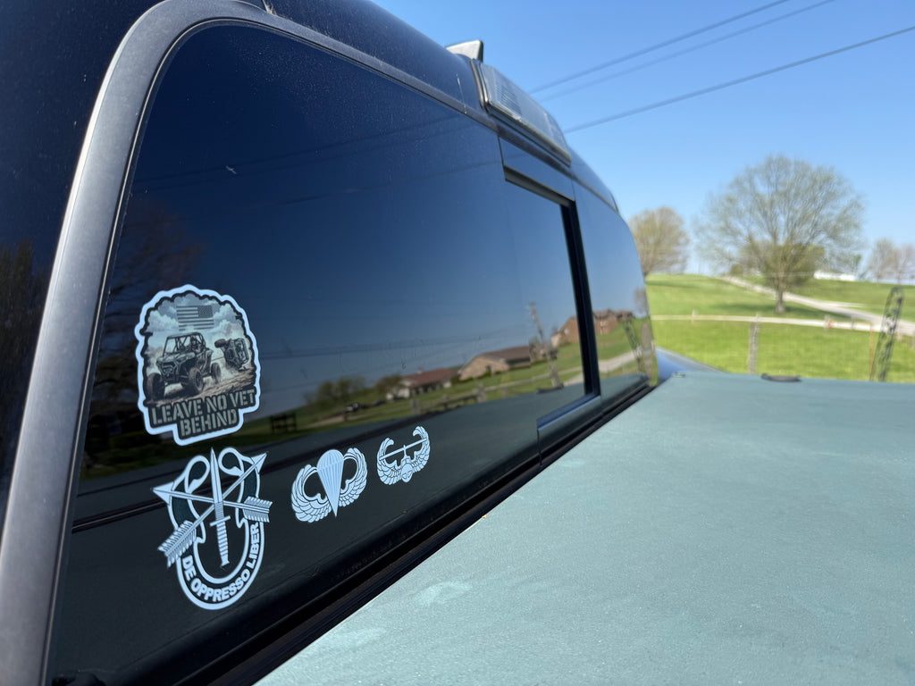 Leave No Vet Behind Sticker (RZRs)