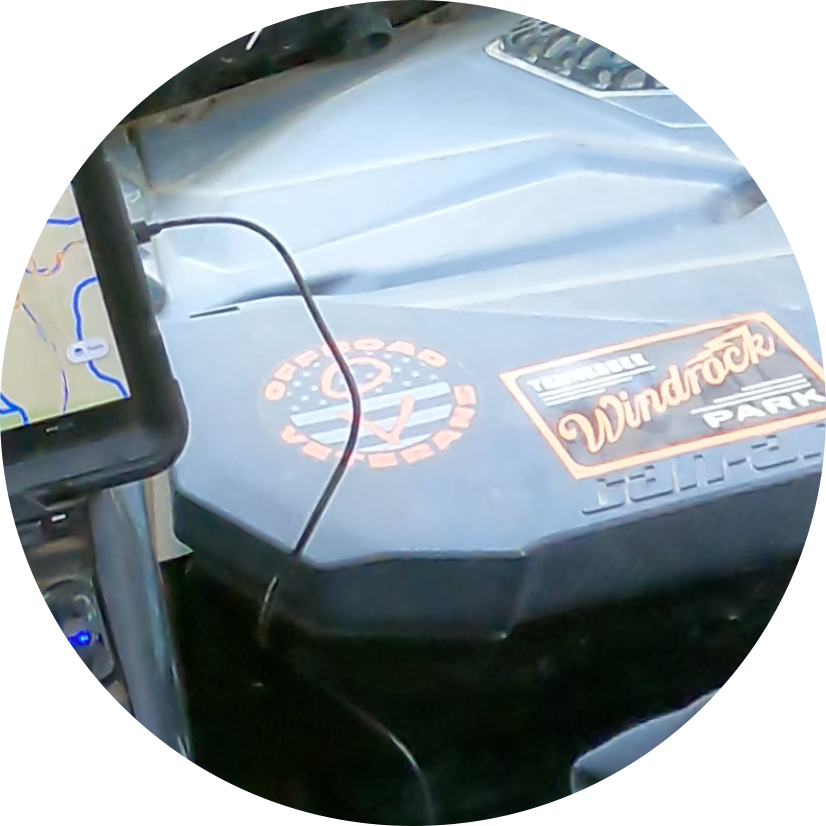 OV4 Logo Sticker