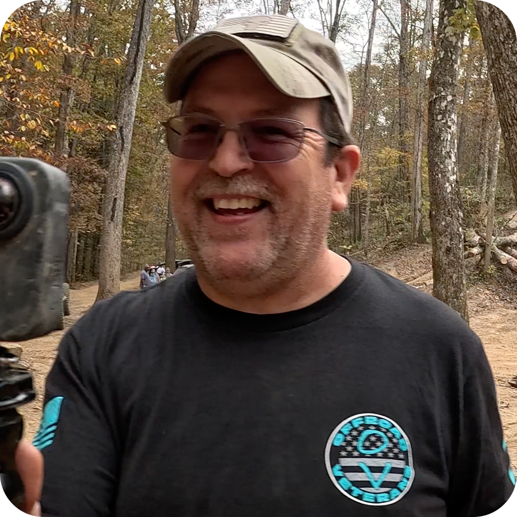 Teal PTSD T-Shirt with OV4 Logo